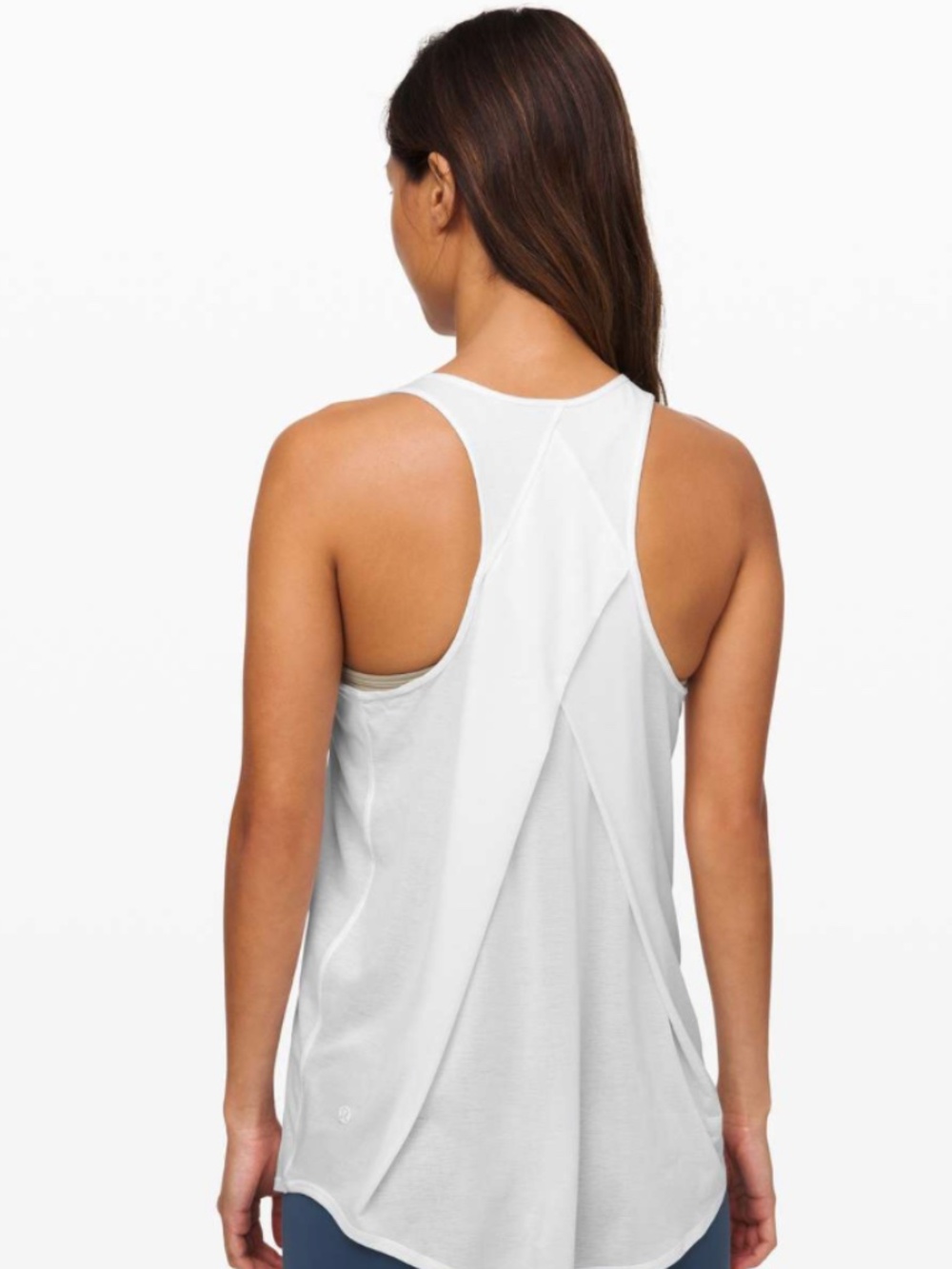 Essential Tank Pleated NWT Size 10 Color: White